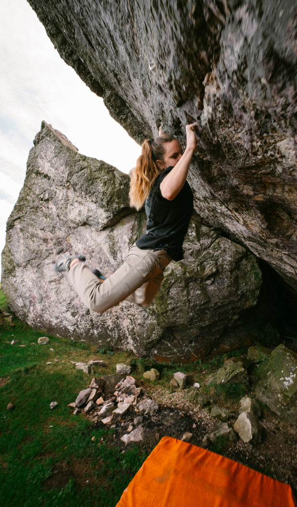 vestiaire bouldering femme