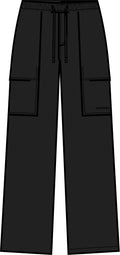 Pantalon Multi-activités Noir - Femme