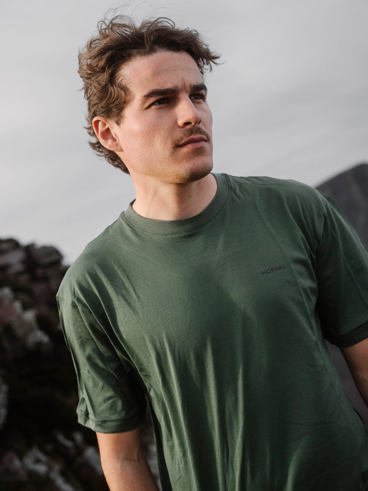 T-shirt Coton Vert - Homme