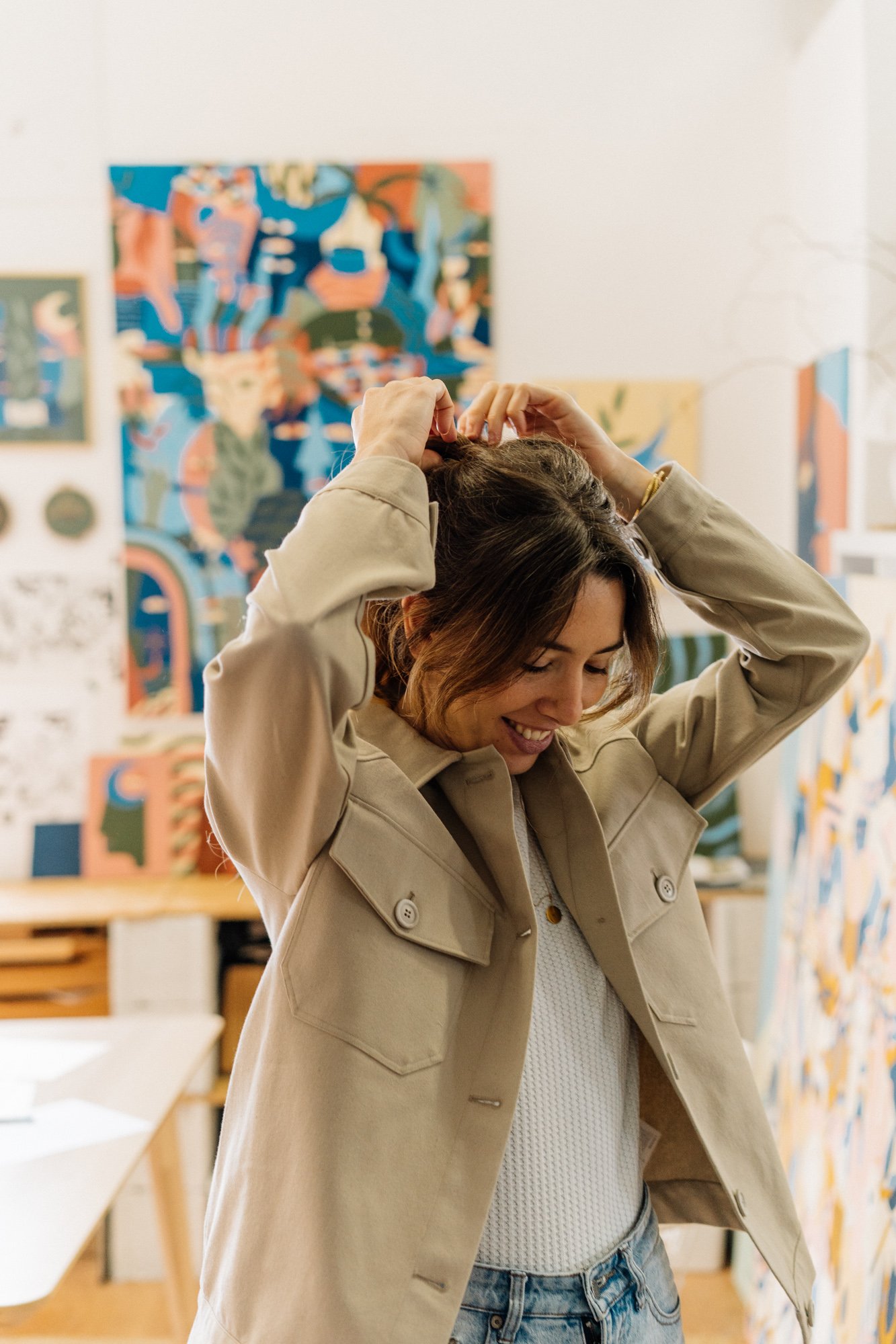 La Veste Authentique Beige - Femme